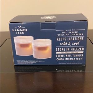 Hammer + Axe Whiskey Chilling Tumbler